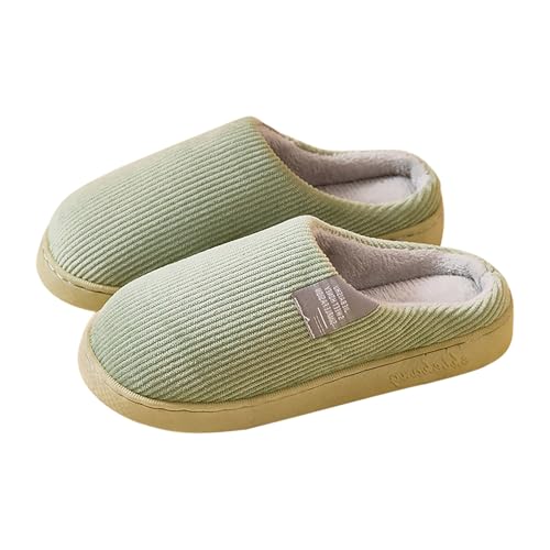 unilarinna Hausschuhe Damen Herren Winter Plüsch Wärme Pantoffeln Weiche Flache Memory Foam Home rutschfeste Slippers Plüsch Hausschuhe Damen Kuschel Flauschig Pantoffeln Süß Damenhausschuhe Für von unilarinna