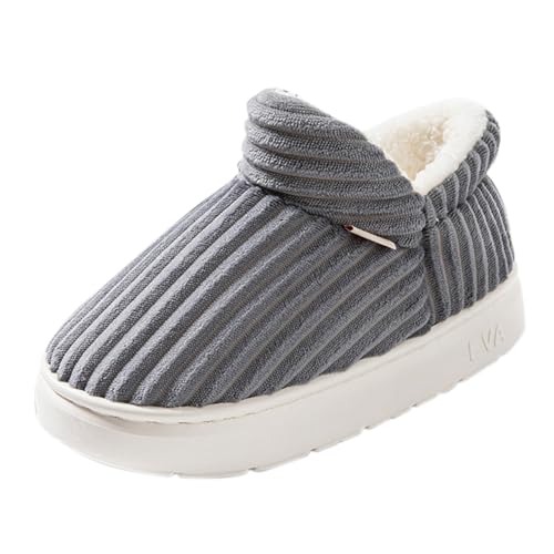 unilarinna Hausschuhe Damen Plüsch Winter Warme Pantoffeln Herren Slippers Damen Flauschige Weiche rutschfeste Hauspantoffeln Hausschuhe Plüsch Kuschel Warme Winter Pantoffeln Flauschige von unilarinna