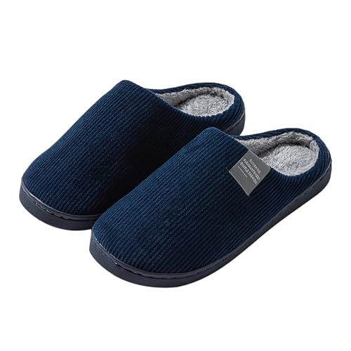 unilarinna Hausschuhe Damen Plüsch Winter Warme Pantoffeln Herren Slippers Damen Flauschige Weiche rutschfeste Hauspantoffeln Plüsch Hausschuhe Flauschig Kuschel Flauschig Süß Kuh Herren von unilarinna