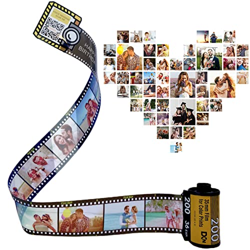 Filmrolle Schlüsselanhänger Mit Bild, Personalisierte Memory Geschenke, Kleine Geschenk Foto Filme, Beste Geburtstagsgeschenk Hochzeitsgeschenk Für Couple, Freunde, Partner,Frauen, Boyfriend, Pärchen von uniqicon