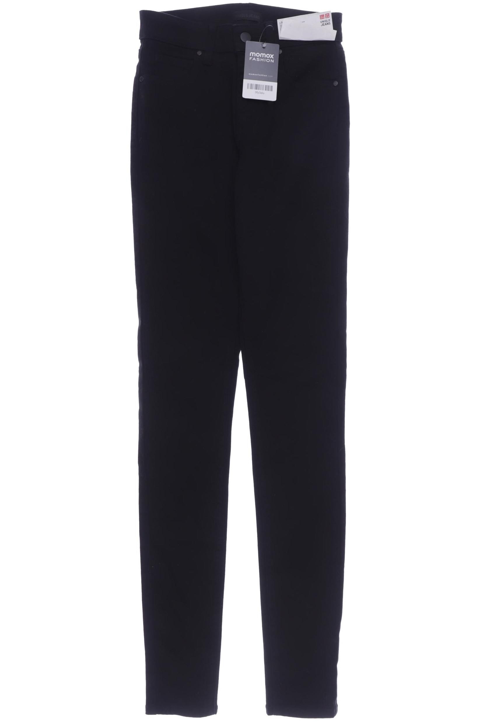 uniqlo Damen Jeans, schwarz von uniqlo