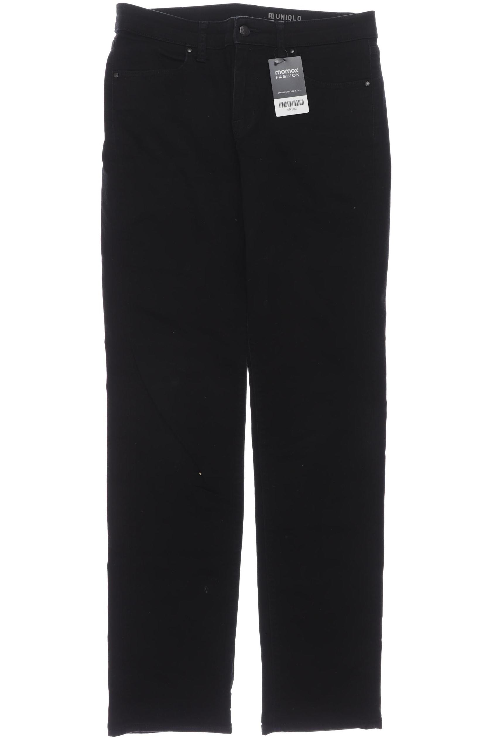 uniqlo Damen Jeans, schwarz von uniqlo