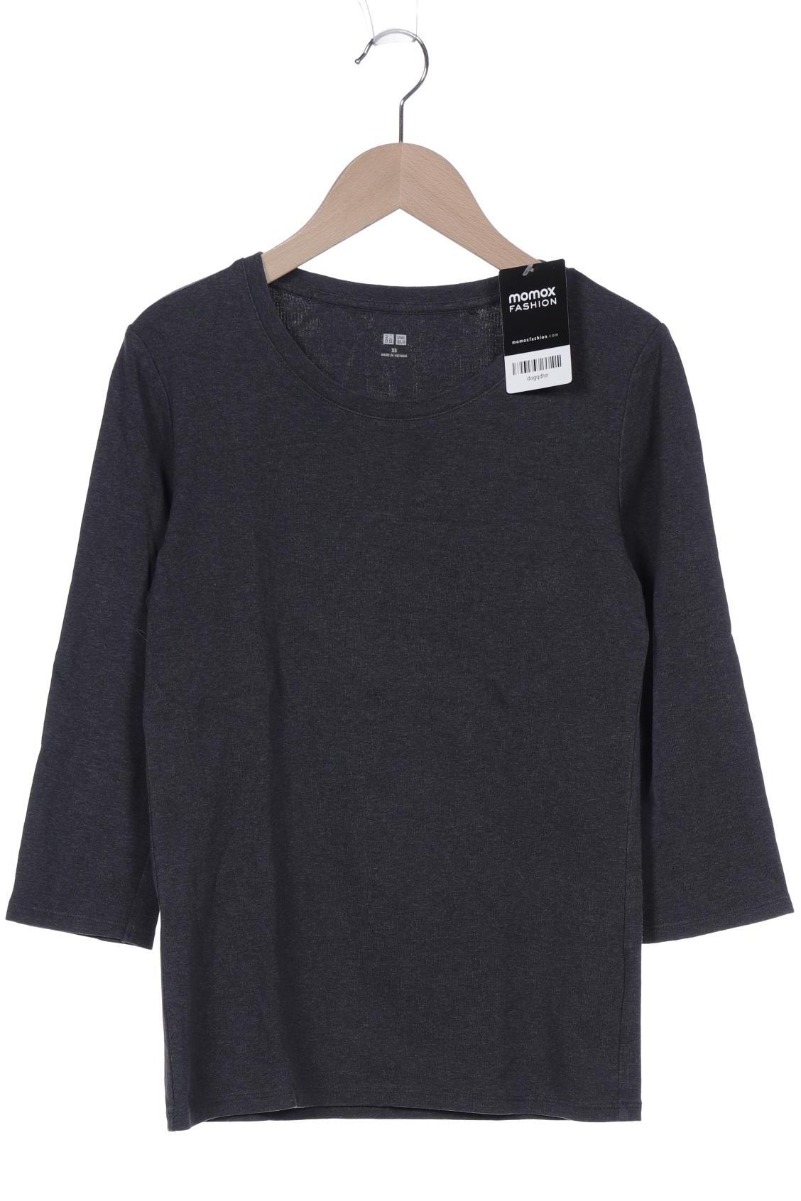 uniqlo Damen Langarmshirt, grau von uniqlo