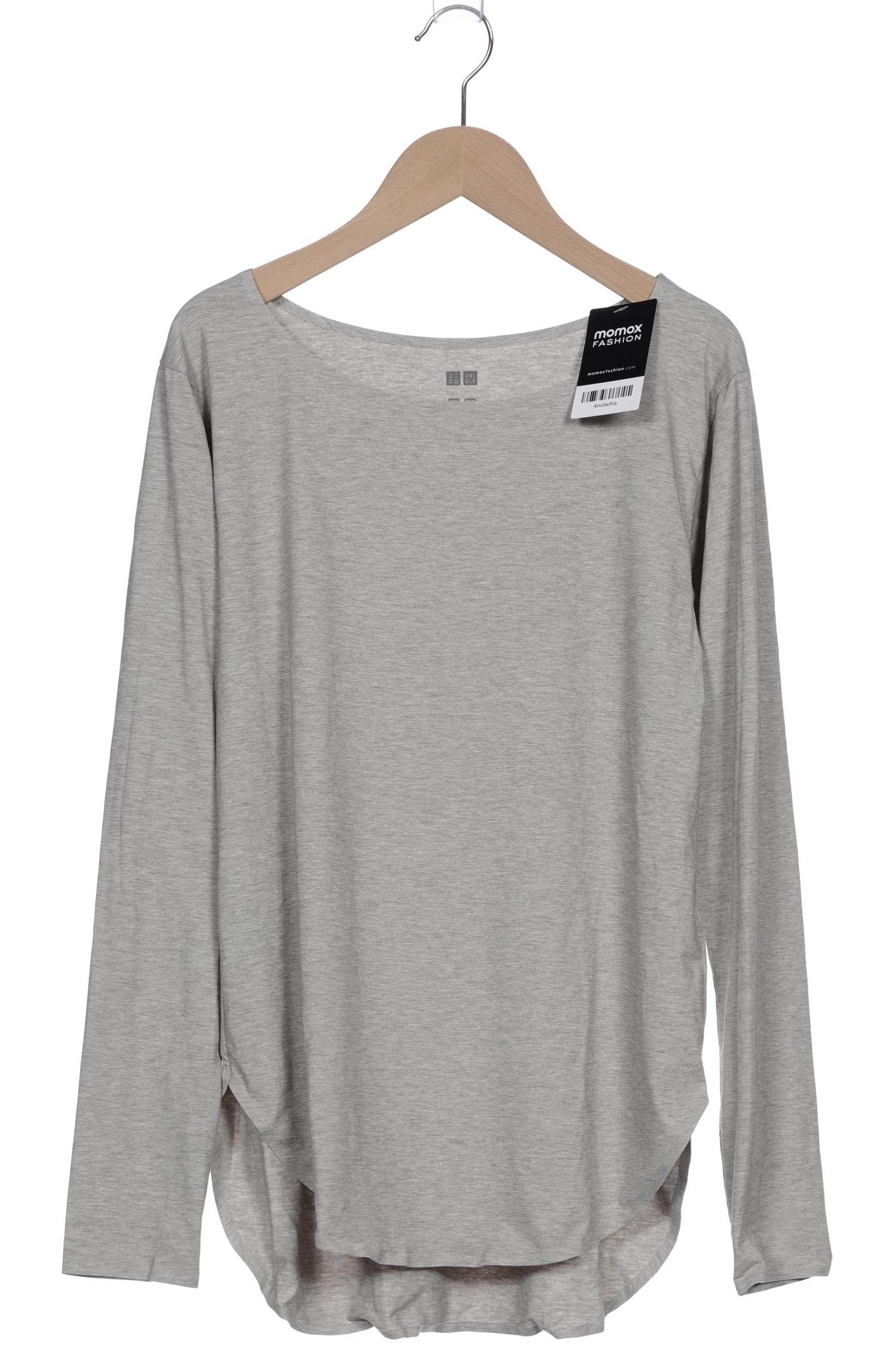 uniqlo Damen Langarmshirt, grau von uniqlo