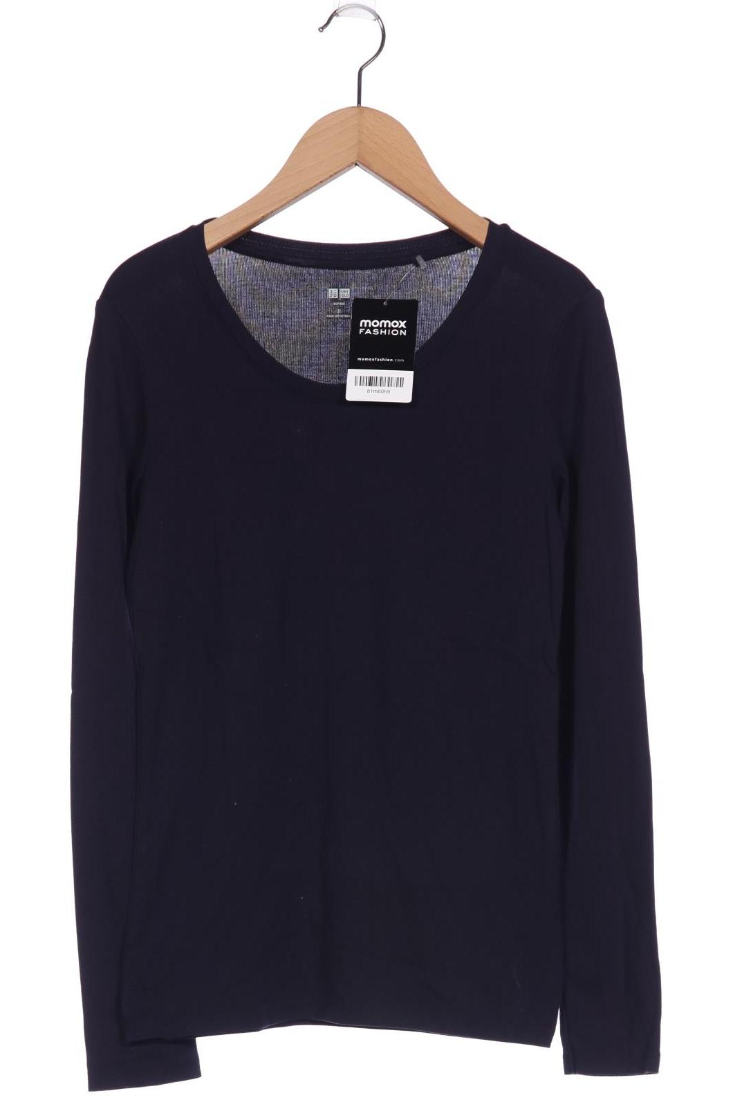 uniqlo Damen Langarmshirt, marineblau von uniqlo