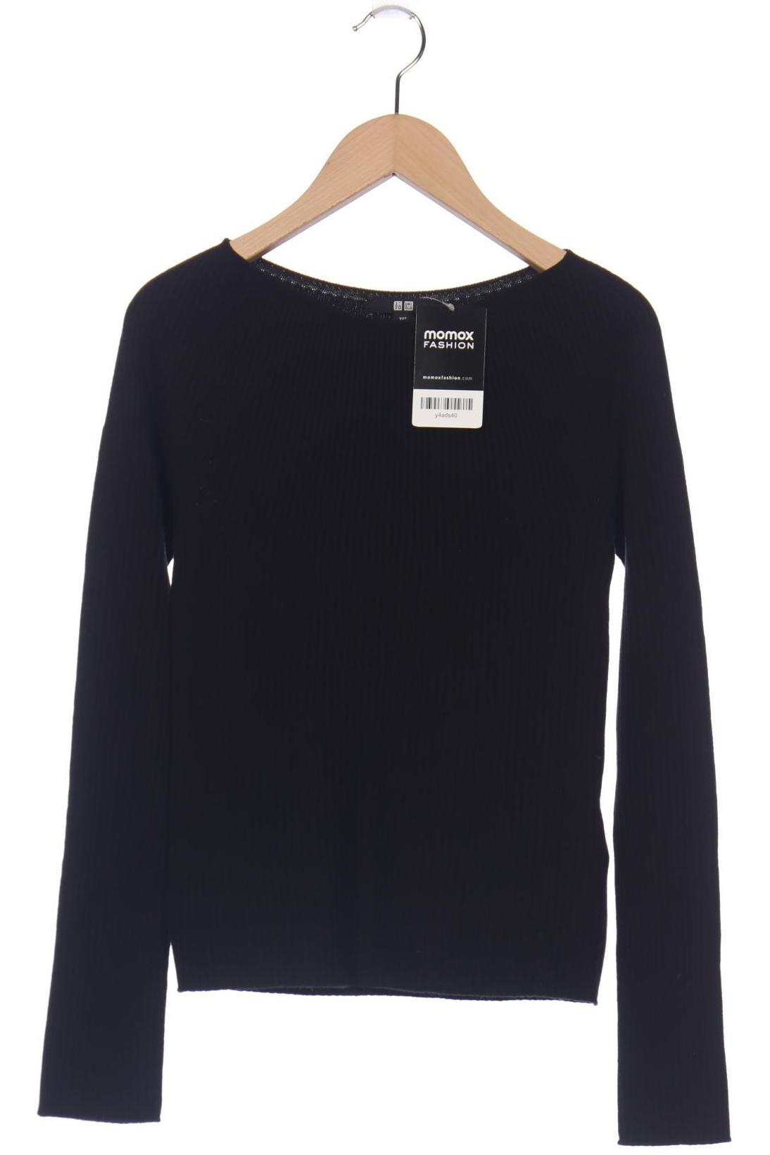 uniqlo Damen Pullover, schwarz, Gr. 32 von uniqlo