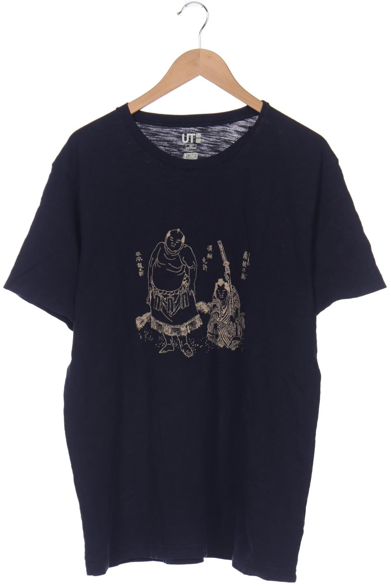 uniqlo Herren T-Shirt, marineblau, Gr. 54 von uniqlo