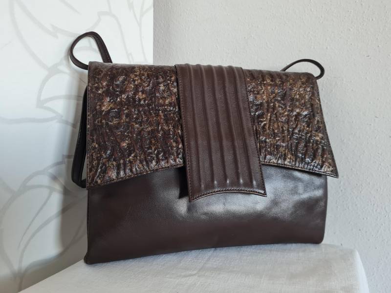 Braune Vintage Ledertasche von uniqueMG