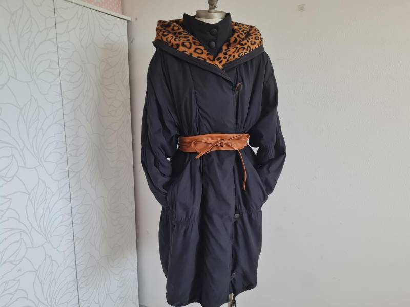 Gr.42-44 Vintageparka Schwarz Von Colette von uniqueMG