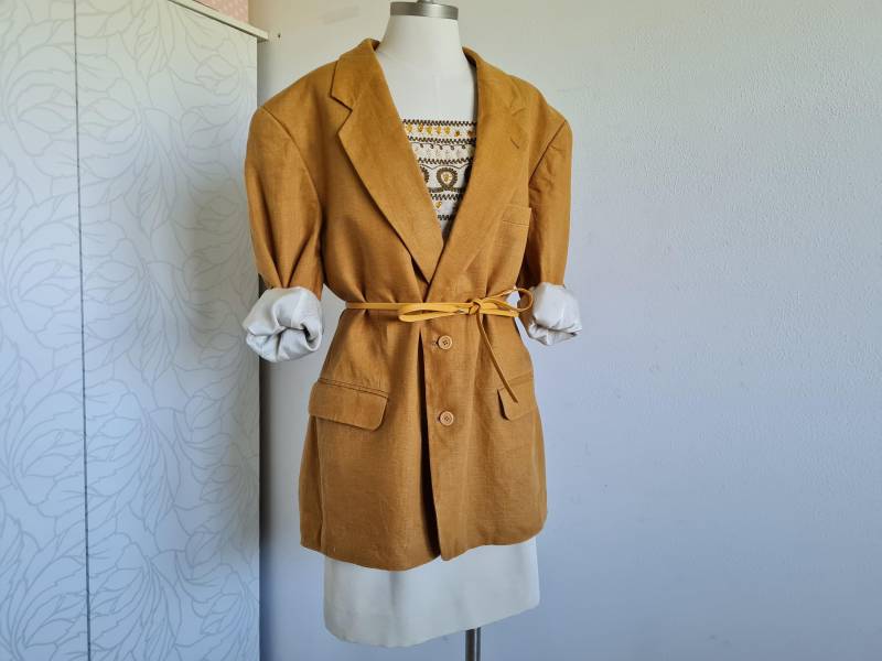 Unisex Vintageblazer Oversize 80Er Jahre Herbst Sakko von uniqueMG