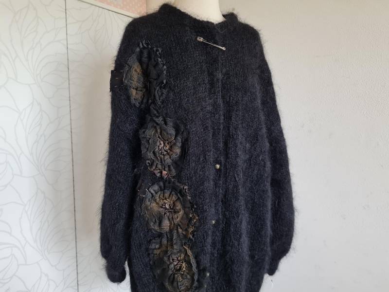 Vintage Strickjacke Mohair 80Er Vintage Strickjacke Mohair 80Er von uniqueMG