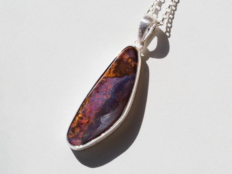 Opal Kette 15, 7Ct Weihnachtsgeschenk von uniquecrystaljewels