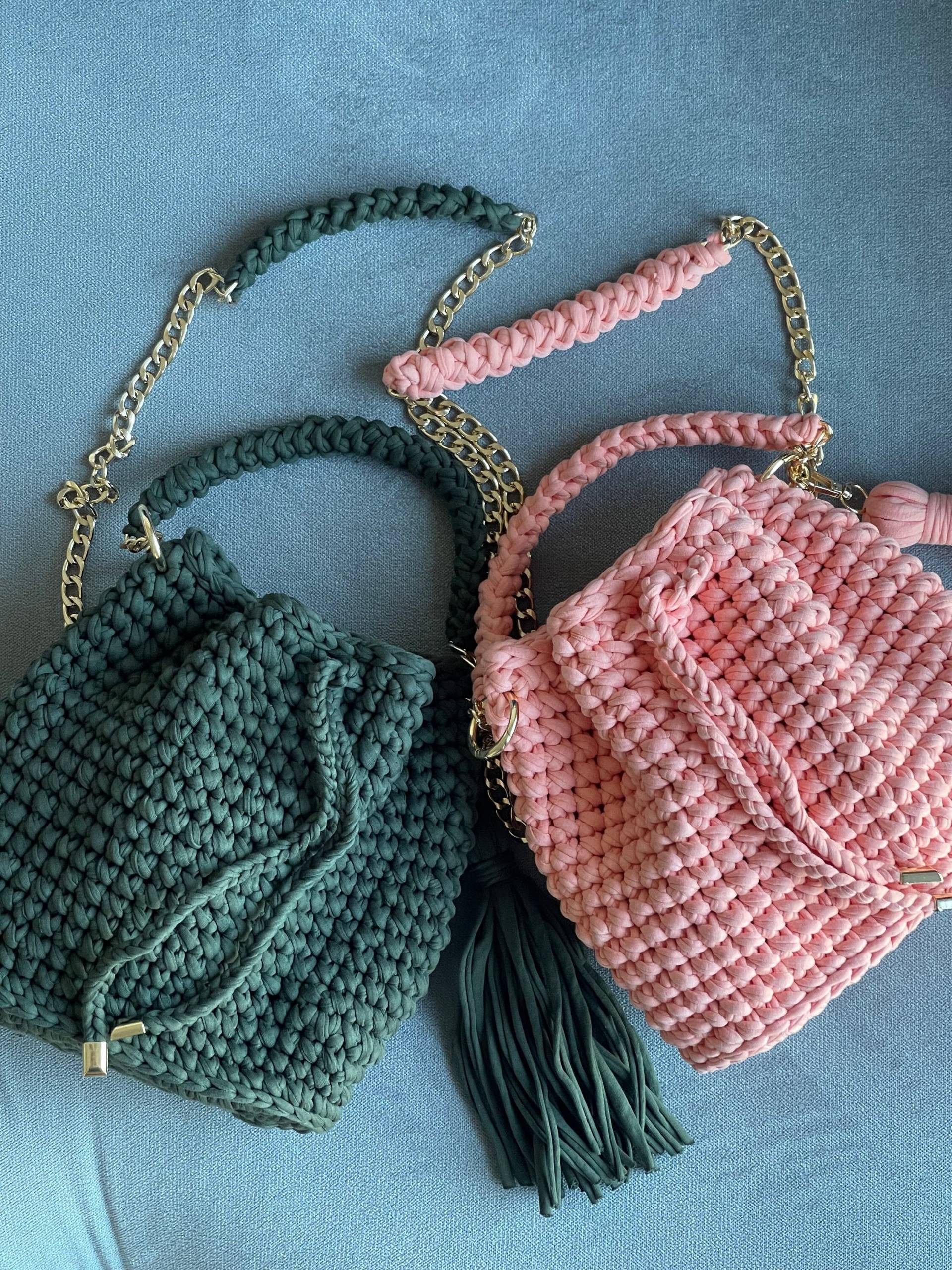 Gehäkelte Luxus Bucket Umhängetasche, Gestrickte Tasche Für Frauen, Handgemachte Crossbody Tasche, Handtaschen Geschenke Sie von uniquedesignbyipek