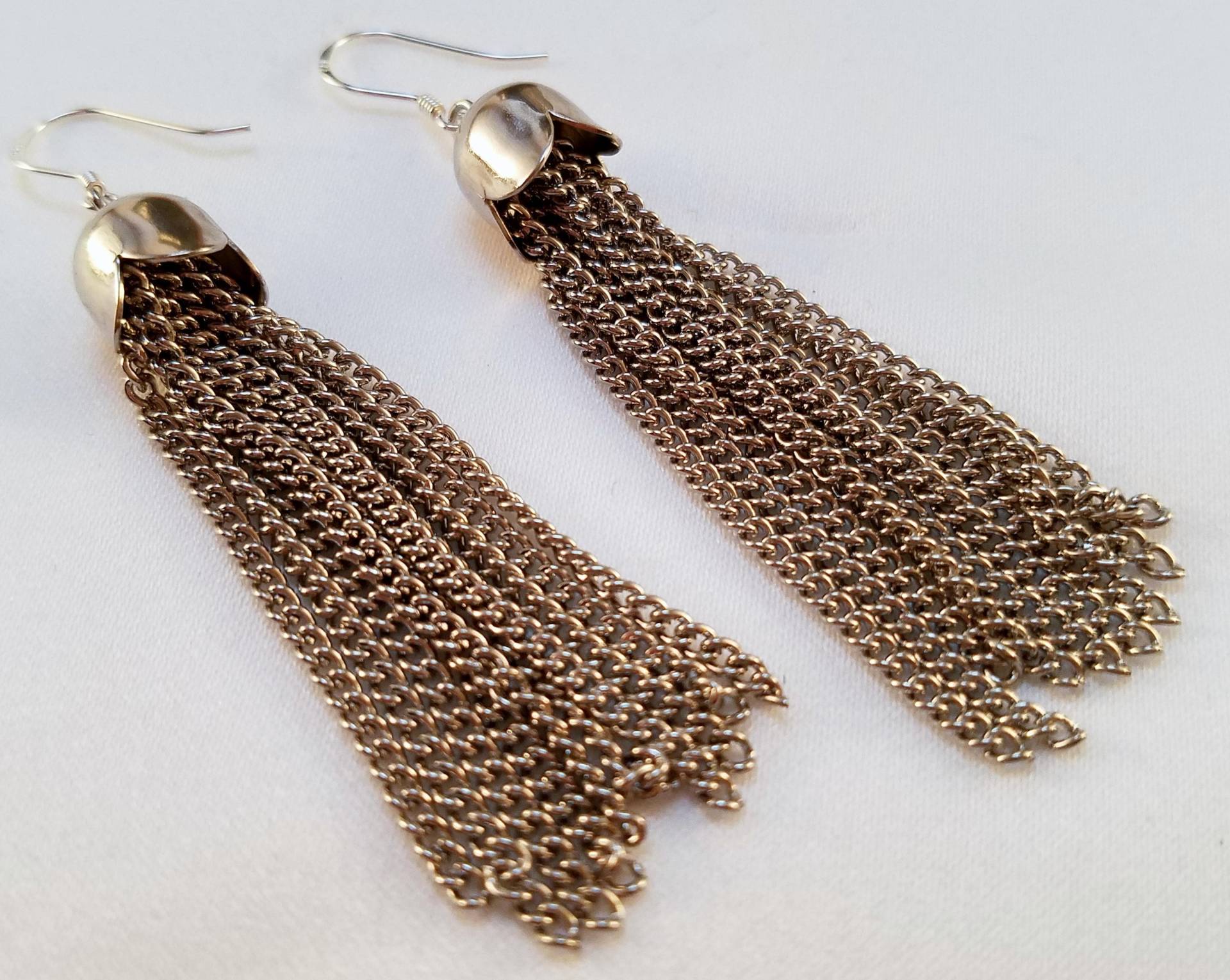 Silber Kette Ohrringe Silber Kette Ohrringe von uniquejewelrybypb
