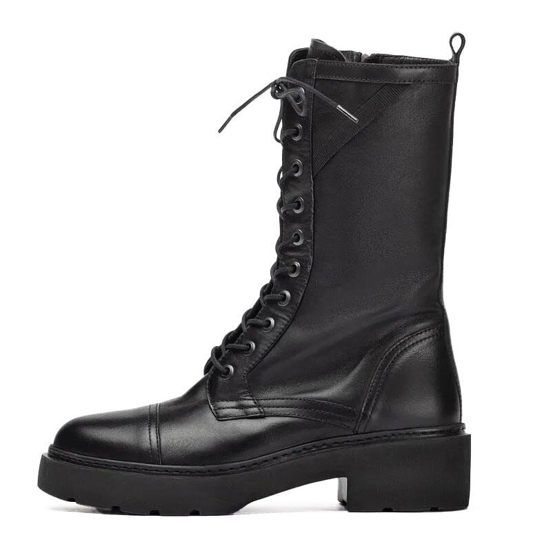 unisa - Stiefel mit hohem Schaft schwarz - Gr. - 37 von unisa