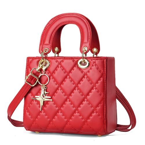 unisoul Handtasche Damen Crossbody Bag Moda Leder Tasche Damen-henkeltaschen Umhängetasche mit abnehmbarem Schultergurt von unisoul