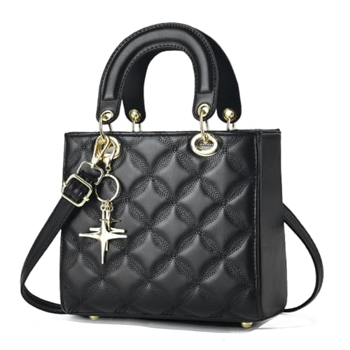 unisoul Handtasche Damen Crossbody Bag Moda Leder Tasche Damen-henkeltaschen Umhängetasche mit abnehmbarem Schultergurt von unisoul