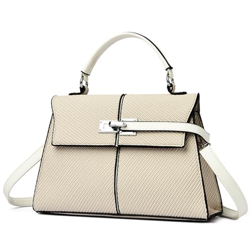 unisoul Handtasche Damen Mittelgroß Leder Crossbody Bag Henkeltasche Handtaschen Taschen Schultertaschen Umhängetasche Abendtasche mit abnehmbaren Schulterriemen von unisoul
