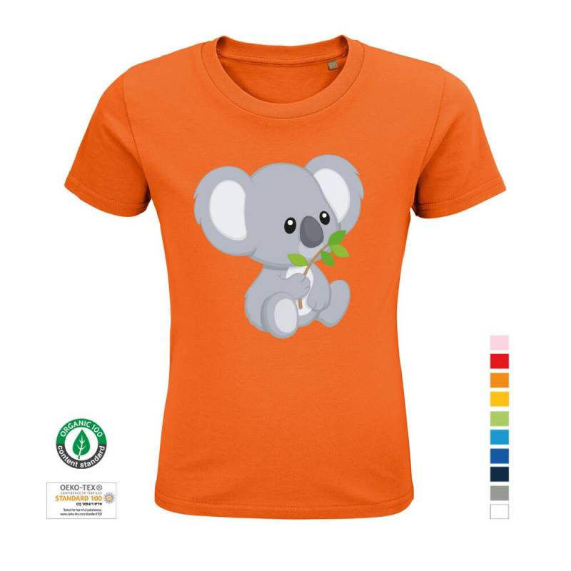 Kinder-T-Shirt Koala-Baby Aus 100% Bio-Baumwolle | Kindershirt T-Shirt Kleinkinder Kinder von universumsum