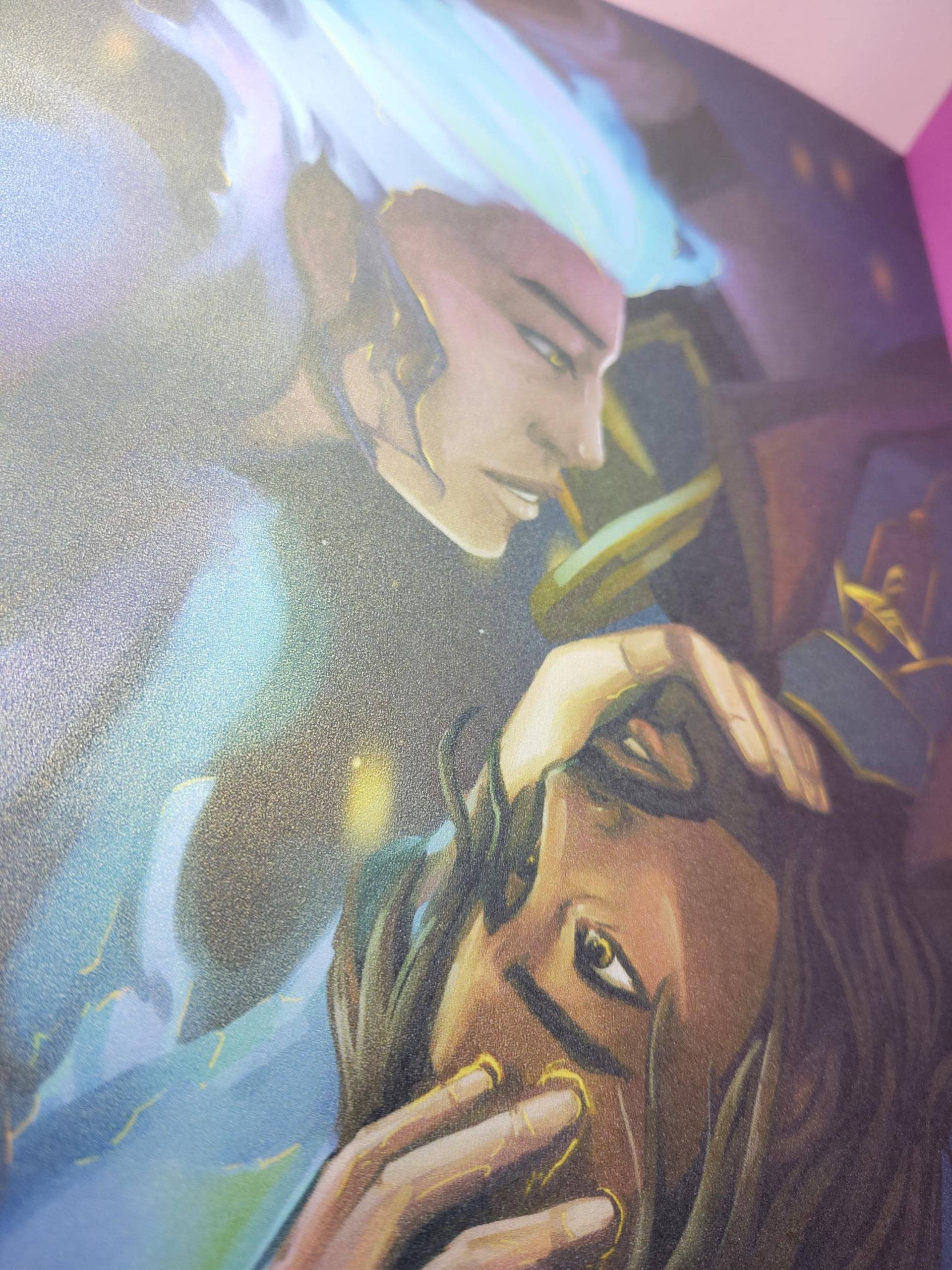 Arcane Touched By The Hexcore - Print von unleashthemerch