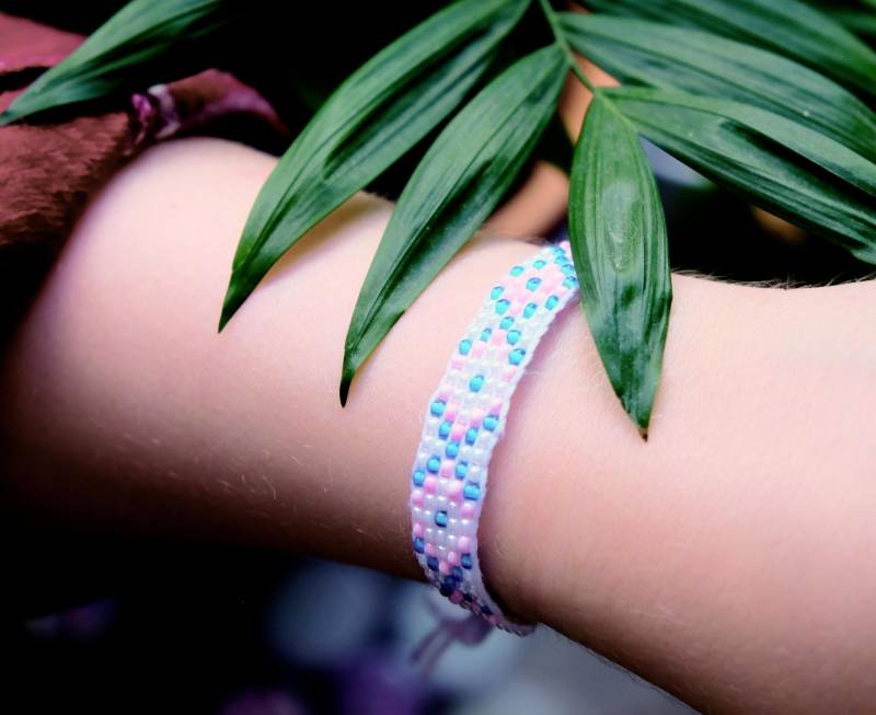 Pride Schmuck Transgender Muster - Armband Pride Schmuck Transgender Muster - Armband von unleashthemerch