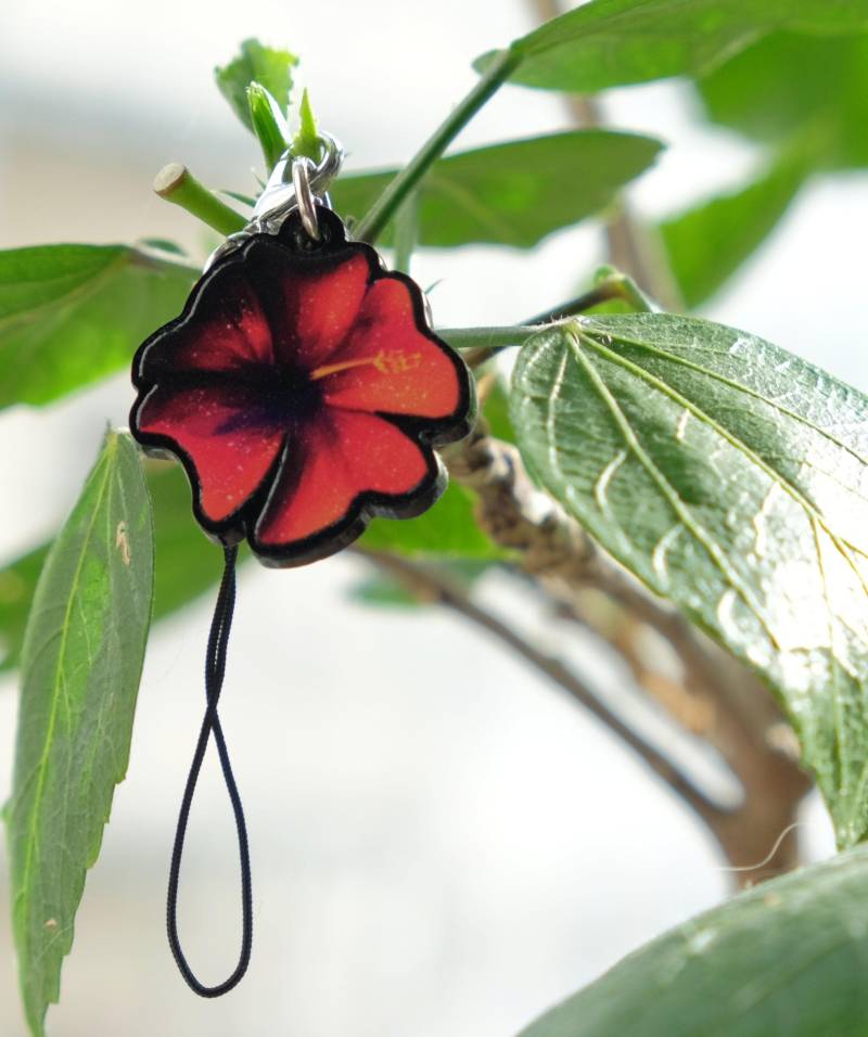 Galaxy Garden Einseitiger Acryl Schlüsselanhänger von unleashthemerch