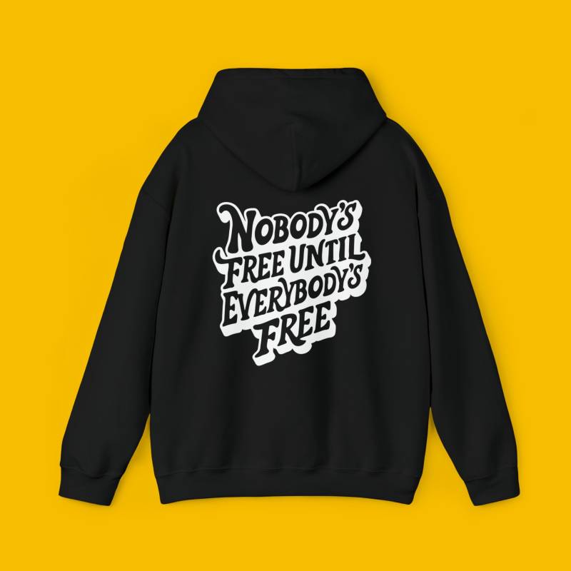 Jeder Ist Frei Fannie Lou Zitat Hoodie von unsaboralibertad