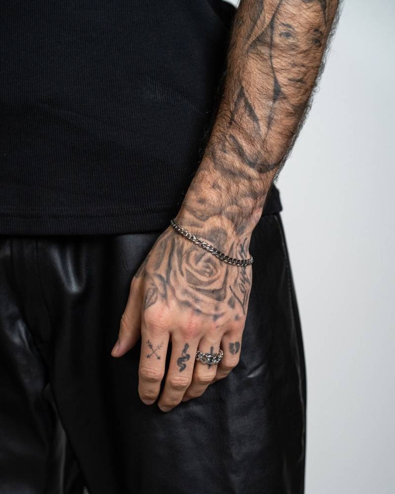 Cuban Armband 5mm in Silver Aus 316L Edelstahl - Streetwear Miami Link Bracelet Dainty For Men By Unshinebar von unshinebar