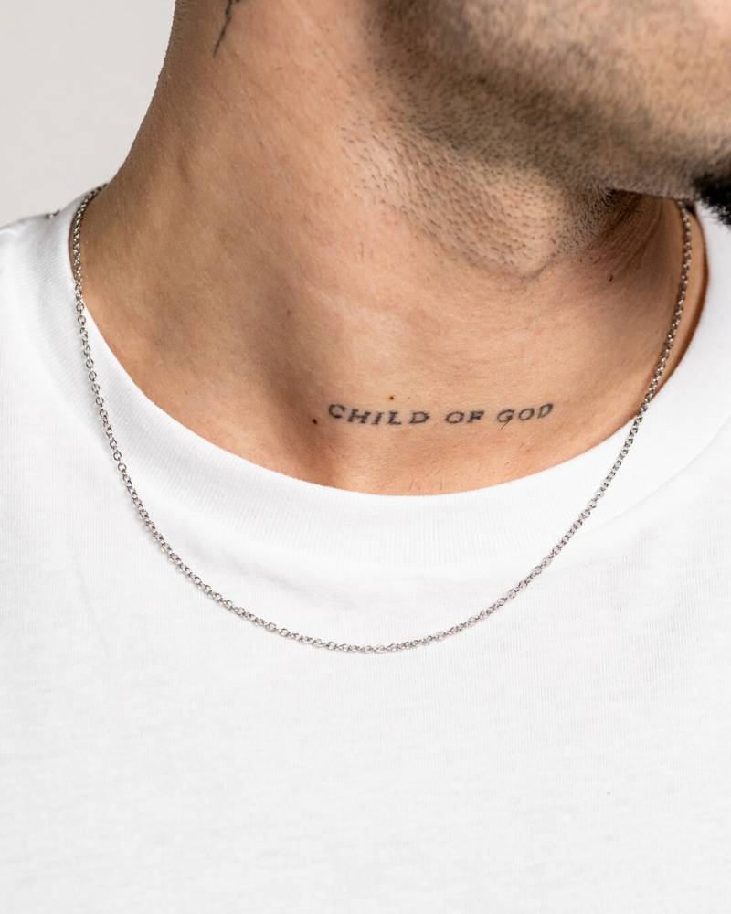 Dünne Cable Kette in 2mm Breite - Dainty Halskette Aus Edelstahl Und 18K Gold Basic Chain For Men & Women By Unshinebar von unshinebar