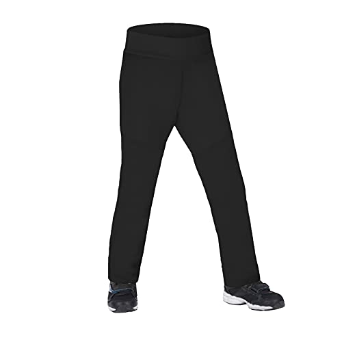 Kinder Softshell Hose Sporty mit Fleece Elastische Wasserabweisend und Winddichte Atmungsaktive Outdoorhose Funktionshose Freizeithose Kinder Softshell Hose Sporty mit Fleece Elastische Wasserabweisend und Winddichte Atmungsaktive Outdoorhose Funktionshose Freizeithose von unuo