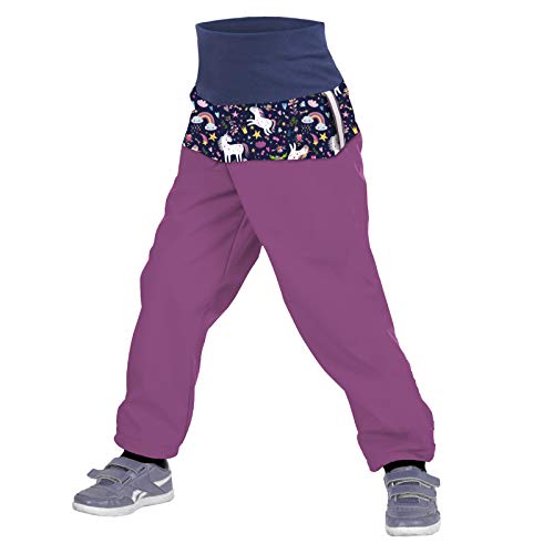 unuo, Kleinkinder Softshellhose mit Fleece Fütterung Hose Wasserabweisend Winddicht Atmungsaktiv Warm Funktionshose Regenhose Basic von unuo