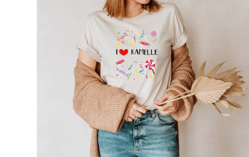 Karneval Shirt Kamelle - Fasching Thema Party Kostüm Damen Karnevalsparty Candy von upcreativ