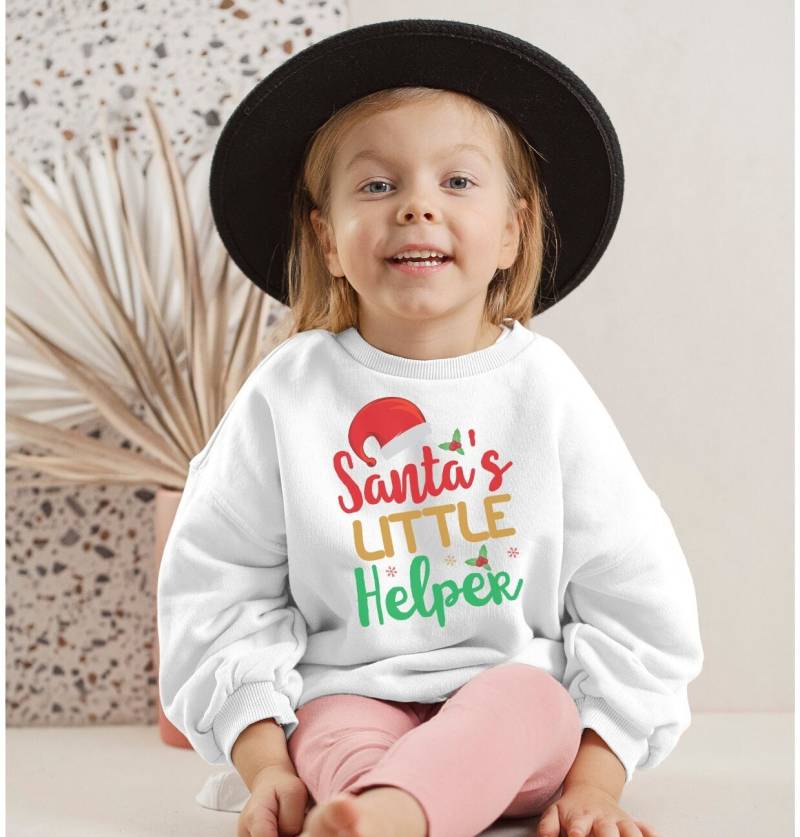 Kinder Weihnachtspullover, Christmas Sweater, Weihnachtsgeschenk, Weihnachtsoutfit, Weihnachtspullover Kinder, Santas Helper von upcreativ