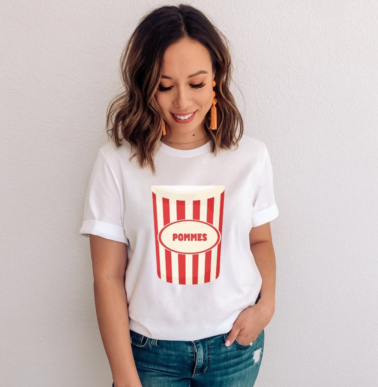 Pommes Verkleidung - Karnevalkostüm Faschingkostüm Fasching Karneval Karneval Kostüm von upcreativ