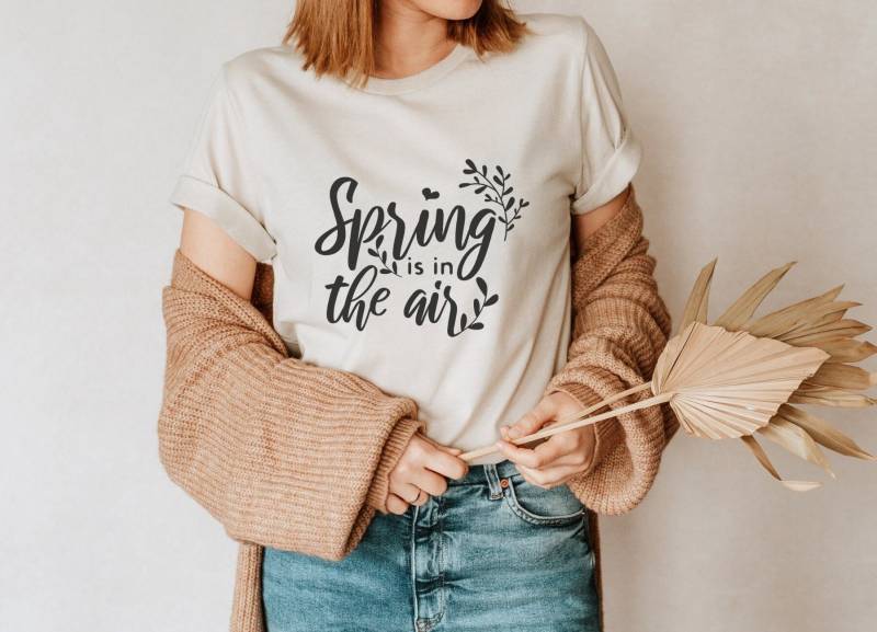 Spring Tshirt Retro Shirt - Cute Boho Kleidung Sommerliches Frühling Cottagecore -Ostern Shirt von upcreativ