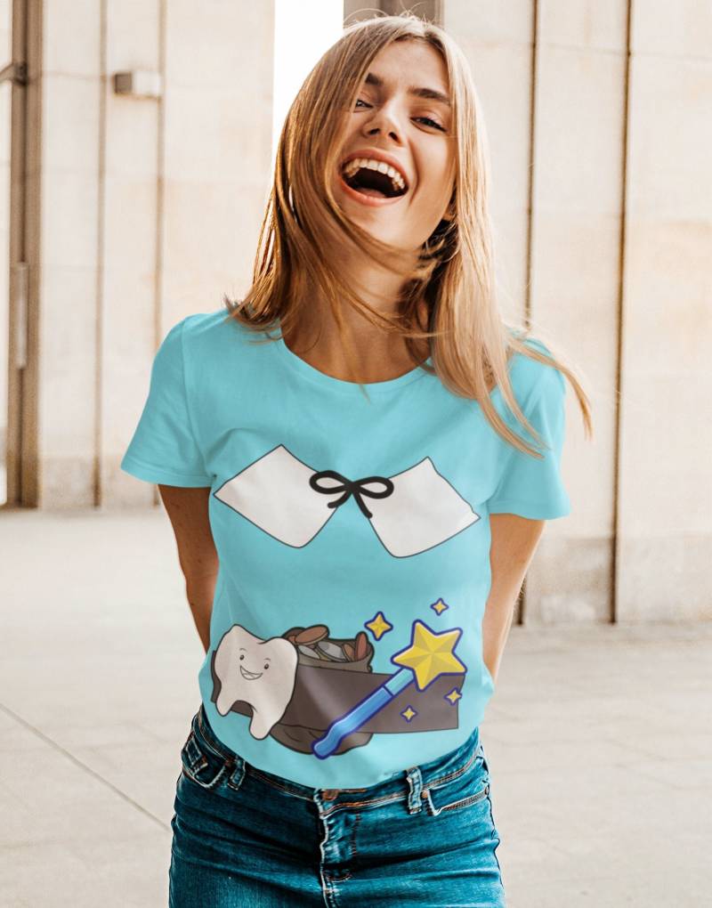 Zahnfee Shirt - Karneval Lustiges Fasching Thema Party Kostüm Damen von upcreativ