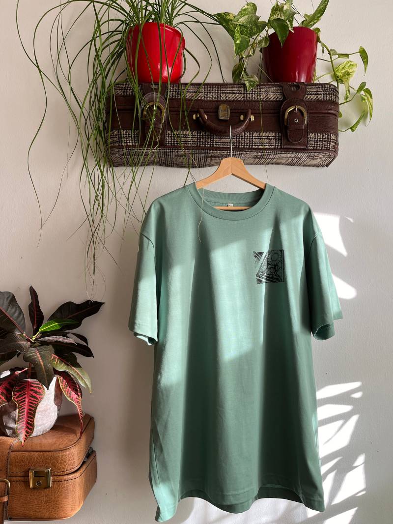 Linolprintshirt - Organic Cotton Heavy von urSuess