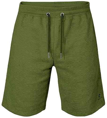 urban ace | Shorts, Kurze Hose | Herren, Männer, Jungen | Sport, Freizeit | gemütlich, weiches Material | in schwarz, grau oder olivgrün, Bermuda, Shorts (L, Olive) von urban ace