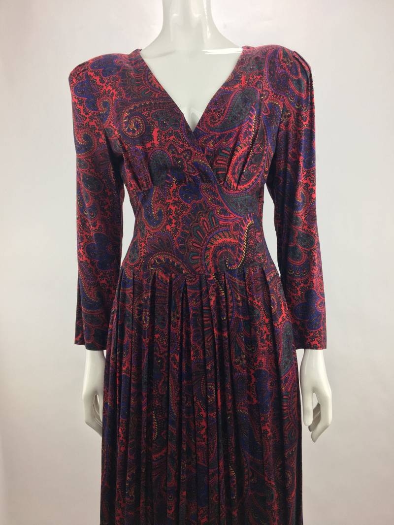 1980Er Jahre R.e.o. Originals Paisley Midikleid - Grösse 36 1980Er Jahre R.e.o. Originals Paisley Midikleid - Grösse 36 von urbancowgirlchic