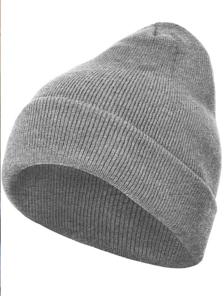urbandreamz Beanie Unisex Heavy Knit Winter Beanie Mütze Damen Herren weich flauschig softer Materialmix, lang geschnitten, elastisch von urbandreamz