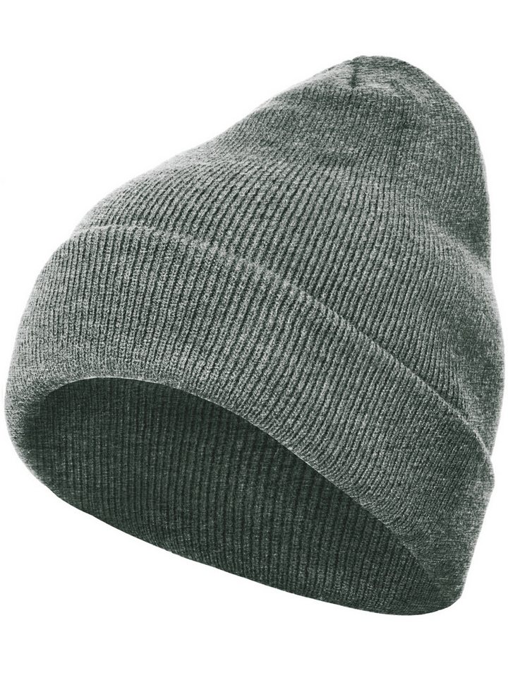 urbandreamz Beanie Unisex Heavy Knit Winter Beanie Mütze Damen Herren weich flauschig softer Materialmix, lang geschnitten, elastisch von urbandreamz