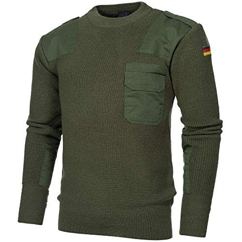 urbandreamz Bundeswehr Pullover Oliv -54 von urbandreamz