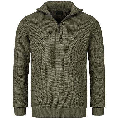 urbandreamz Troyer Pullover Oliv - 48 von urbandreamz