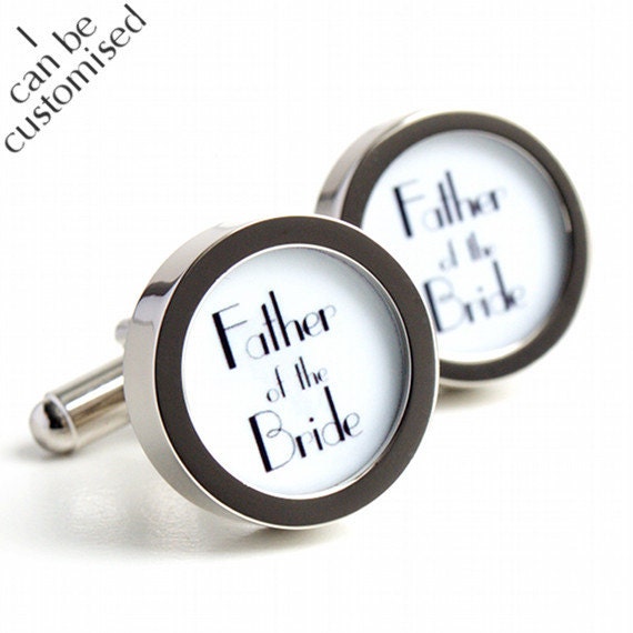 Brautvater Manschettenknöpfe 1920Er Jahre Art Deco Stil A407 von urbaneye