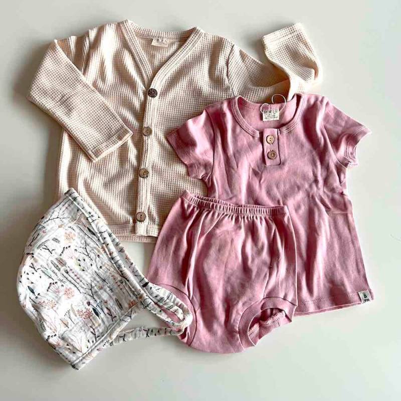 Waffel Jersey Jäckchen Cardigan von urbanmelody