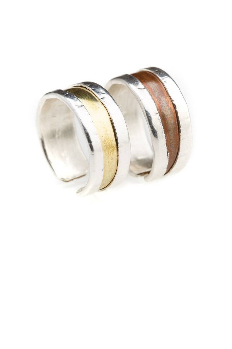 Bicolor Doppelmetallring Bicolor Doppelmetallring von urjoies
