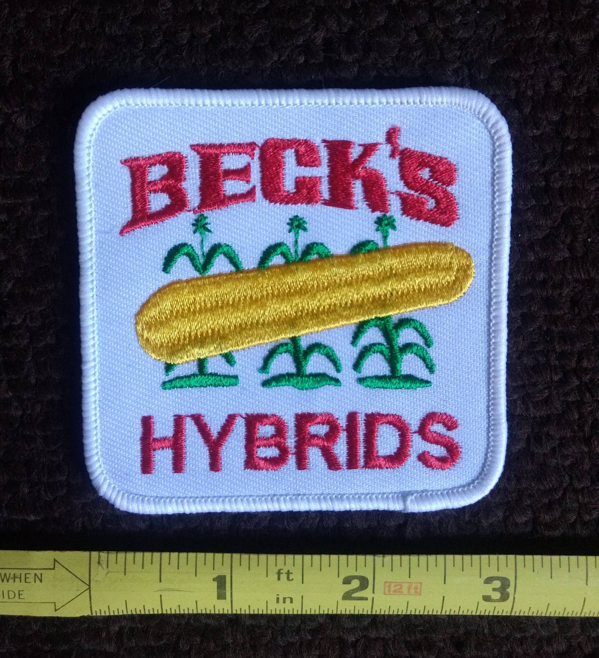 Beck Es Hybrid Corn Farming Traktormütze Aufnäher Good Ol' Boy von usMILITARYPATCHcom