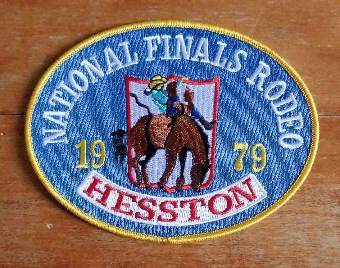 Nfr Hesston 1979 National Finals Rodeo Sammler Aufnäher von usMILITARYPATCHcom