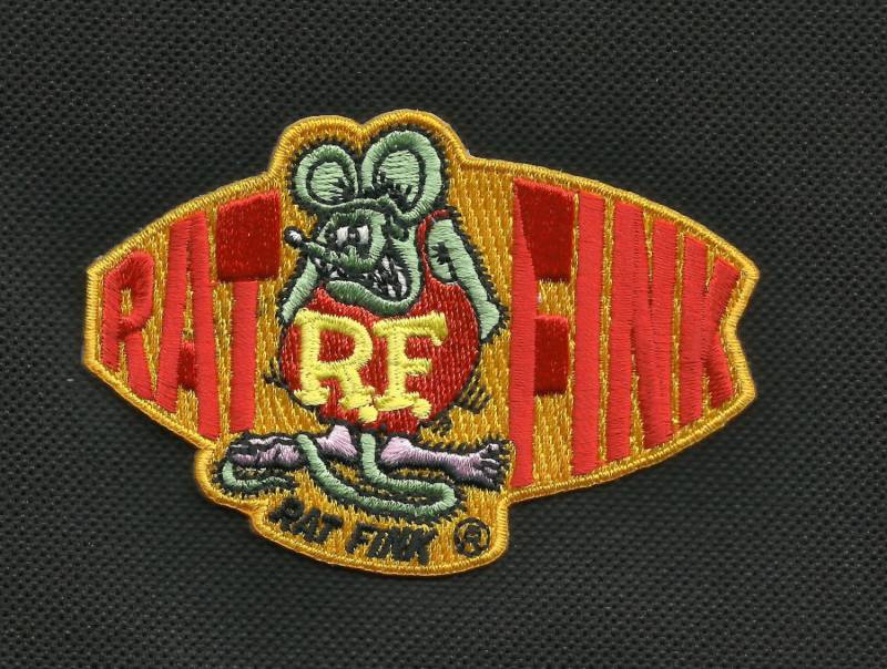 "Offiziell Lizenziertes Ed "Big Daddy" Roth Rat Fink Oval W/Hot Rod Racer Patch" von usMILITARYPATCHcom