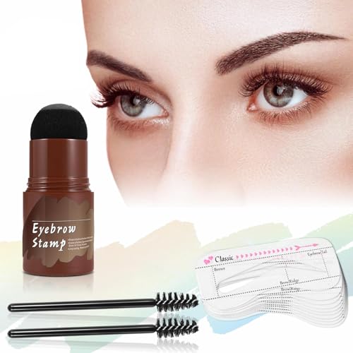 usefulbeauty Augenbrauen-Schablonen-Set | 10 Stück wasserdichte Augenbrauenschablonen | Augenbrauen-Stempel für Frauen, Mädchen, Tage, Zuhause von usefulbeauty